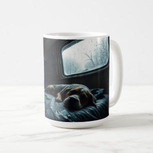 Taza De Café Siesta de perro soñador en RV