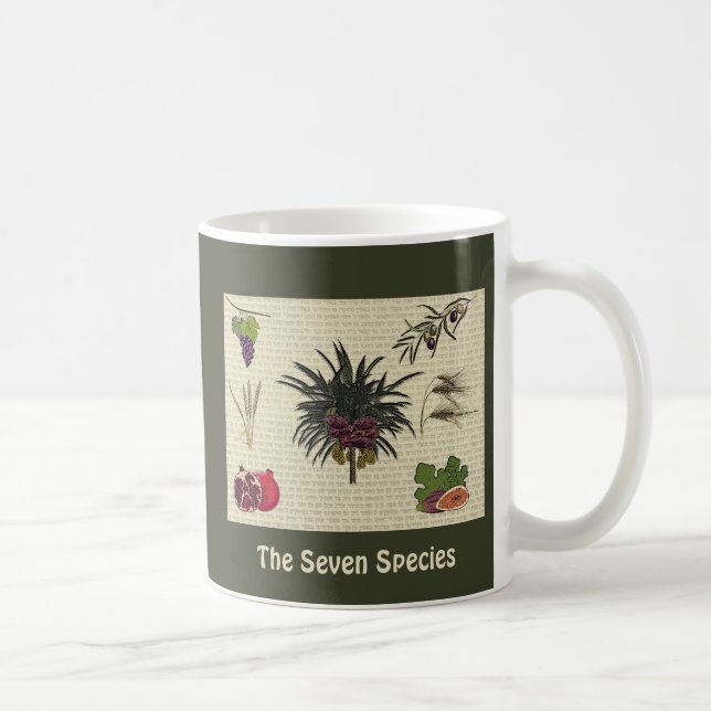 Taza De Café Siete especies (Derecha)