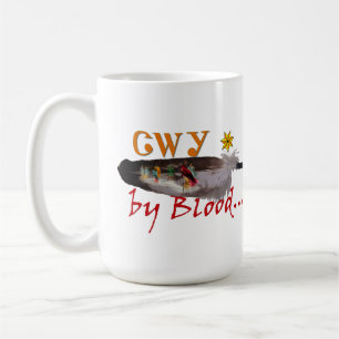 Taza De Café Siete estrellas punteadas Cherokee por diseño de s