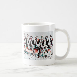 Taza De Café Siete paneles de belleza para el baño
