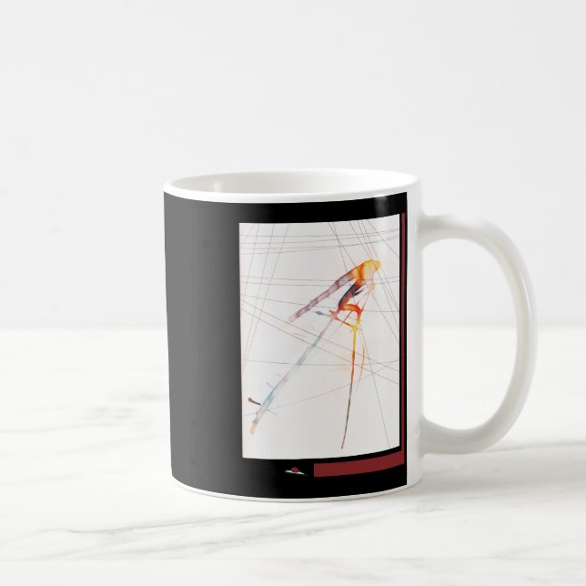 Taza De Café Siete Pegatinas (Derecha)