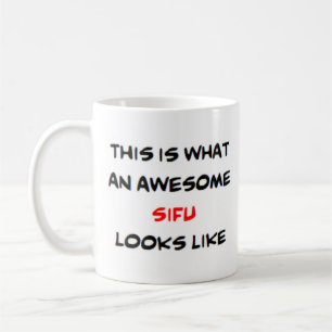 Taza De Café sifu, genial, maestro cantonés chino