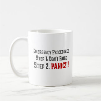 Taza De Café Siga siempre los procedimientos apropiados de la