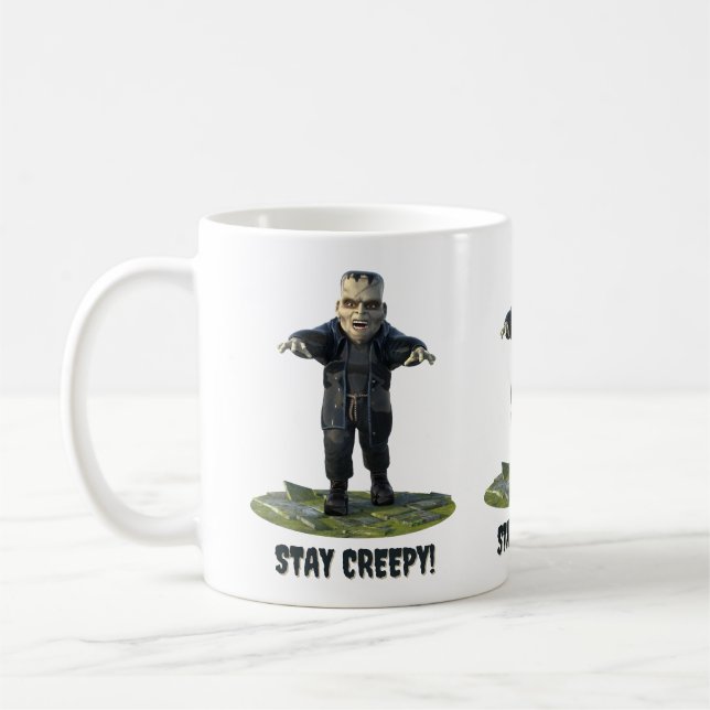 Taza De Café ¡Sigan Sopesados! Monstruo de Frankenstein (Izquierda)