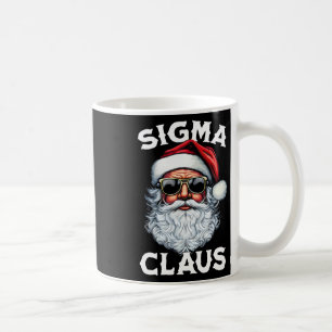 Taza De Café Sigma Claus Santa Divertido Navidad Rizz Hombre Th