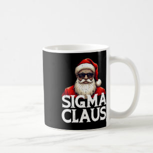 Taza De Café Sigma Claus Santa Funny Navidades Rizz The Rizzler