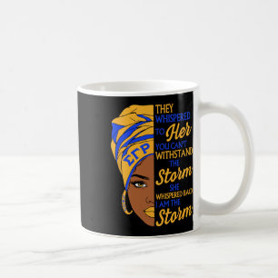 Taza De Café Sigma Gamma Rho Sorority Black History Month Mujer