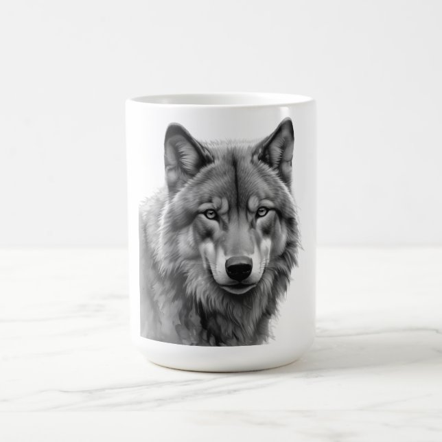 Taza De Café Sigma Male Lone Wolf (Centro)