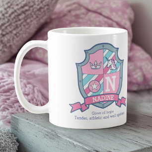 Taza De Café significado del nombre Nardine cresta princesa ros
