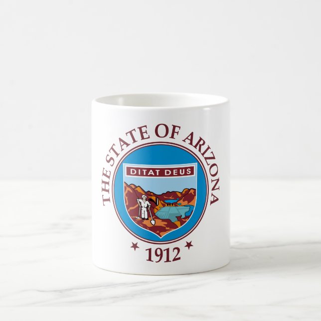 Taza De Café Signo de Arizona (Centro)