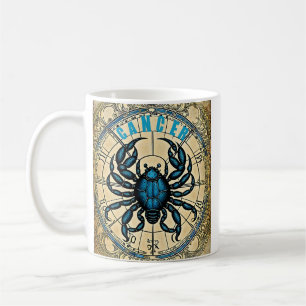 Taza De Café Signo de astrología de cáncer