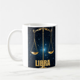 Taza De Café Signo de astrología de Libra