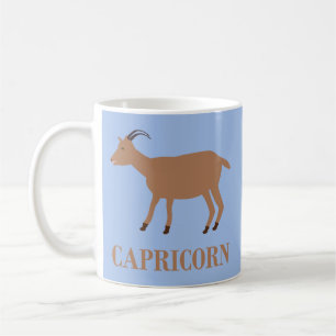 Taza De Café Signo de Capricornio Cabra