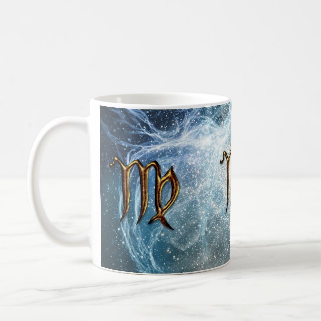 Taza De Café Signo de estrella de VIRGO Zodiac Mug (Izquierda)