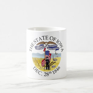 Taza De Café Signo de Iowa