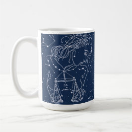 Taza De Café Signo de Libra zodiac