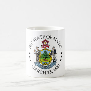 Taza De Café Signo de Maine