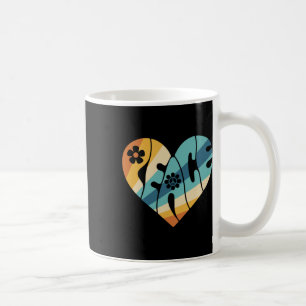 Taza De Café Signo de paz Amor 60's 70 Groovy Hippie Costume Ha