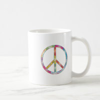 Signo de paz colorida