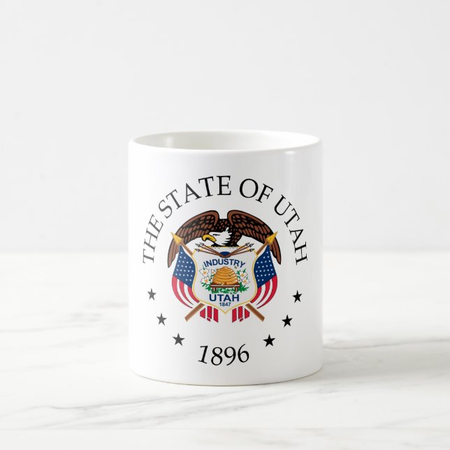 Taza De Café Signo de Utah (Centro)