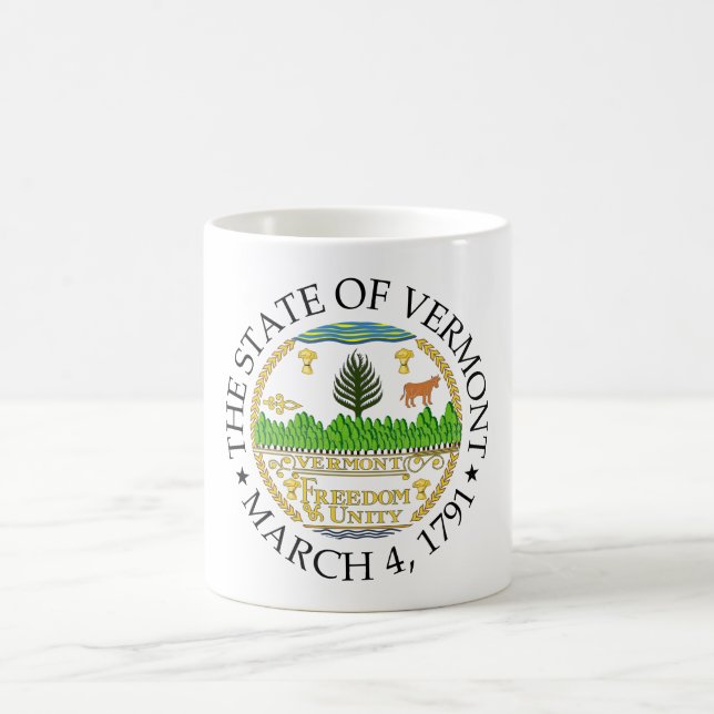Taza De Café Signo de Vermont (Centro)