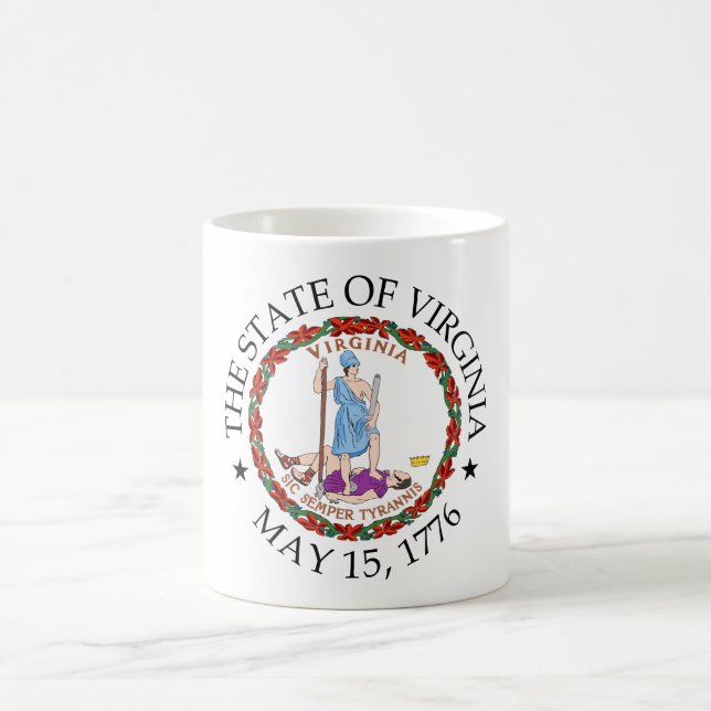 Taza De Café Signo de Virginia (Centro)