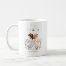Signo zodiacal Géminis vintage astrología horóscop