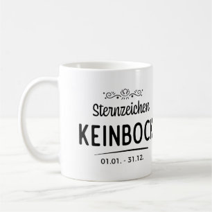 Taza De Café Signo zodiacal sin ganas divertida idea de regalo