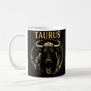 Taza De Café Signo zodiacal Tauro Celeste Horóscopo