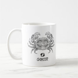 Taza De Café Signo Zodiaco elegante Café Mug