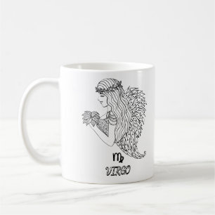 Taza De Café Signo Zodiaco elegante Café Mug