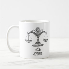 Taza De Café Signo Zodiaco elegante Café Mug