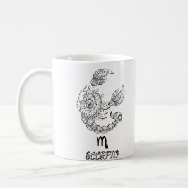Taza De Café Signo Zodiaco elegante Café Mug