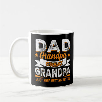 Taza De Café Sigo Mejorando El Abuelo De Papá Grande