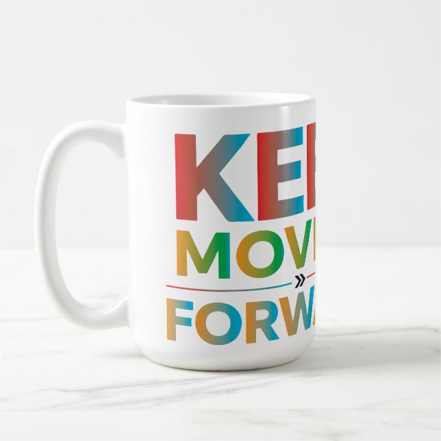 Taza De Café Sigue Adelante (Izquierda)