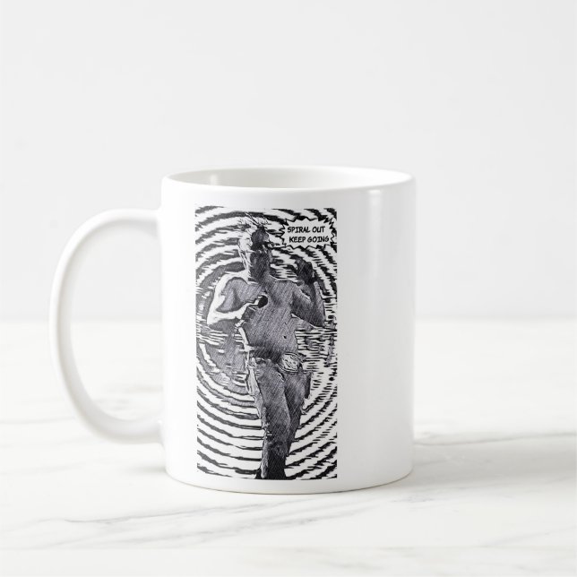 Taza De Café Sigue la espiral afuera - Guay Maynard (Izquierda)