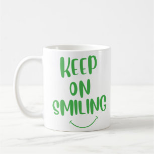 Taza De Café Sigue Sonriendo