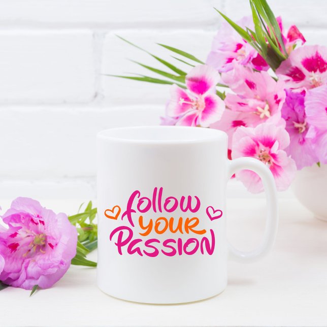 Taza De Café Sigue tu pasión (Subido por el creador)