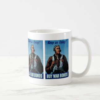 Taza De Café ¡Sigue Volando! ~ Tuskeegee Airman