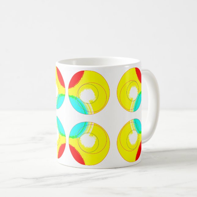 Taza De Café Siguiendo. (Anverso derecho)