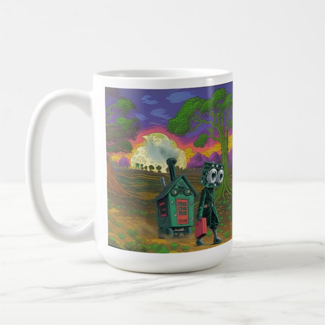 Taza De Café Siguiendo adelante (Izquierda)