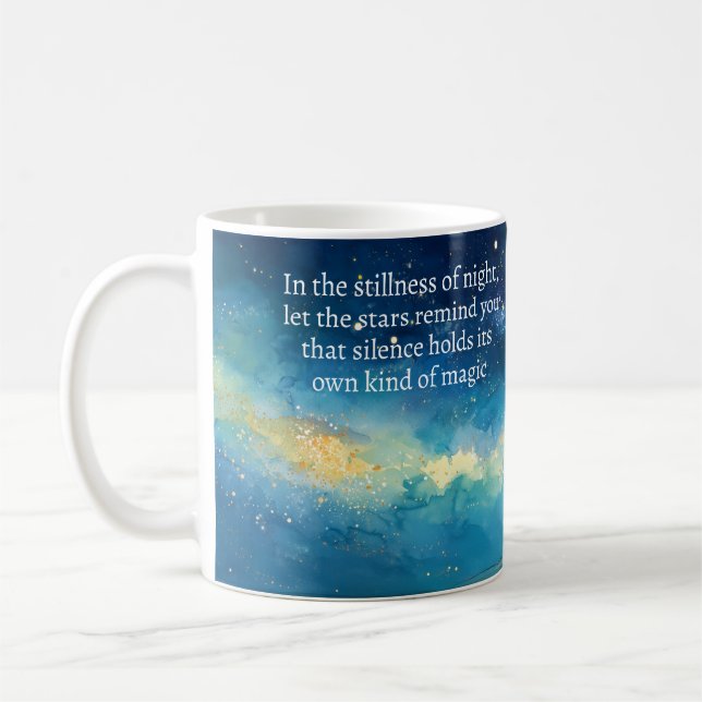 Taza De Café Silence Holds Magic Mug (Izquierda)
