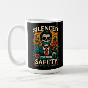 Taza De Café Silenciados por su protesta de seguridad