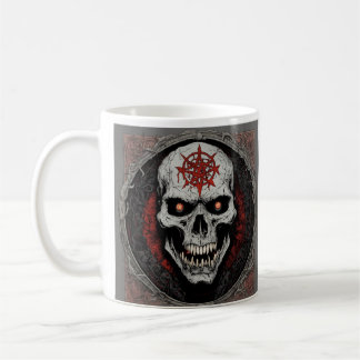Taza De Café "Silencio del cráneo del espíritu salvaje" "Mug de