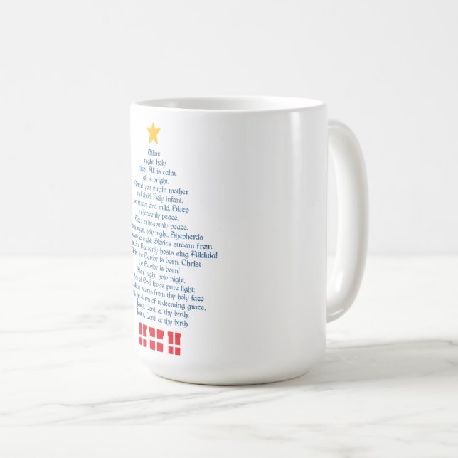 Taza De Café Silent Night (Anverso derecho)