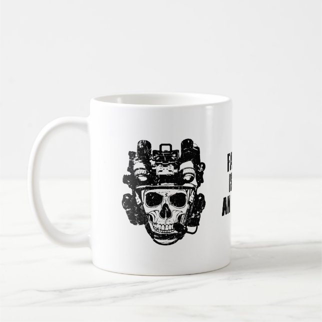 Taza De Café Silent Shadows: NVG Operator Power (Izquierda)