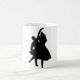 TAZA DE CAFÉ SILHOUETTE DANCERS