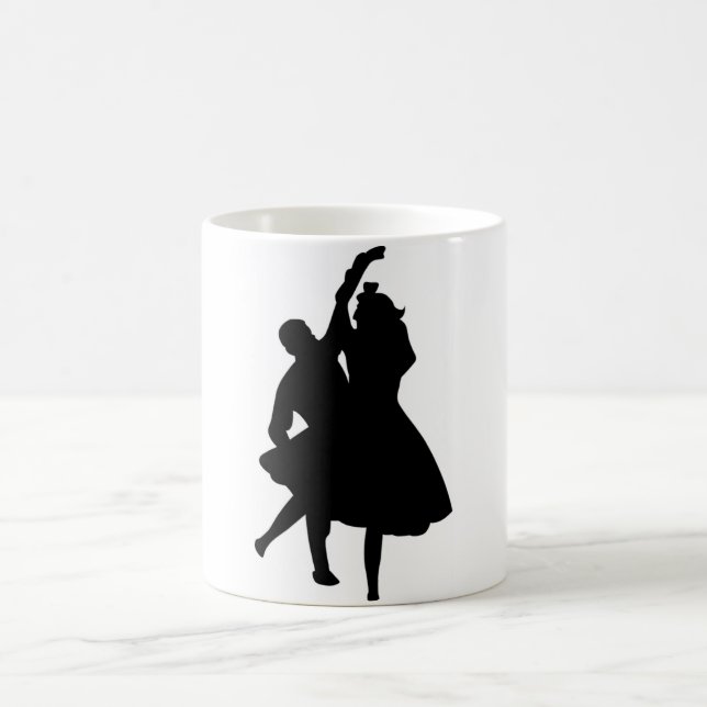 TAZA DE CAFÉ SILHOUETTE DANCERS (Centro)