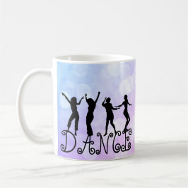 Taza De Café Silhouette Dancers Bokeh Dance