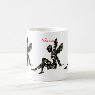 Taza De Café Silhouette de hadas Thunder_Cove